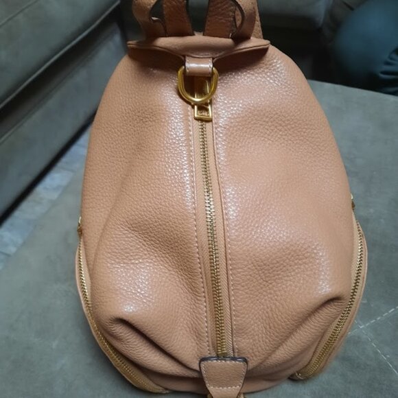 Rebecca Minkoff Camel Pebbled Leather Convertible Backpack Rebecca Minkoff | Bags | Rebecca Minkof Camel Nubuck Leather  main image 2